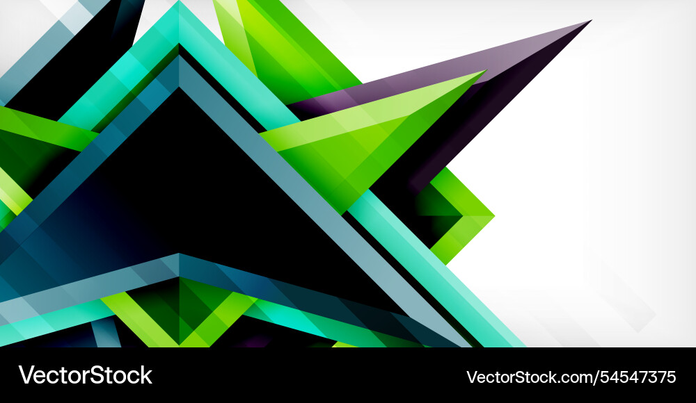 Abstract background color triangles and arrows Abstract background color triangles and arrows vector image