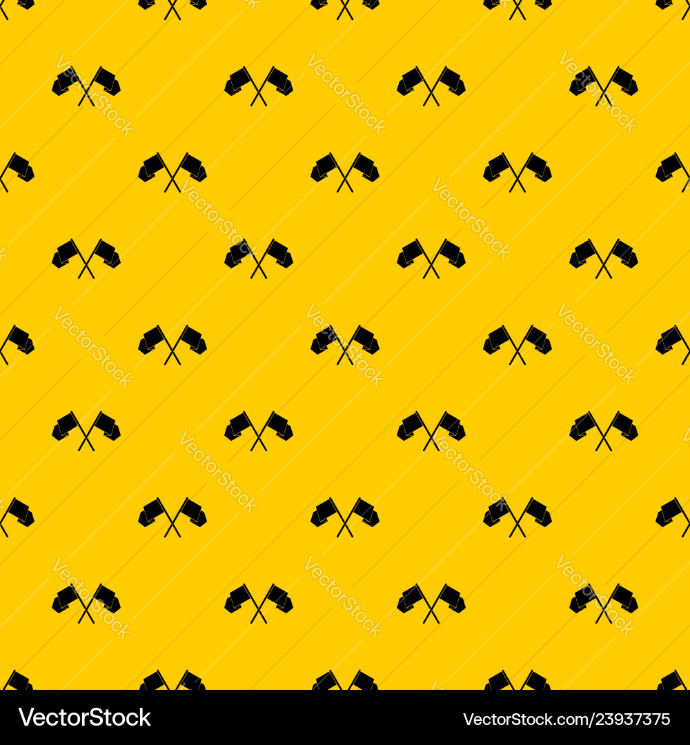 Crossed flags pattern Crossed flags pattern Vector Image