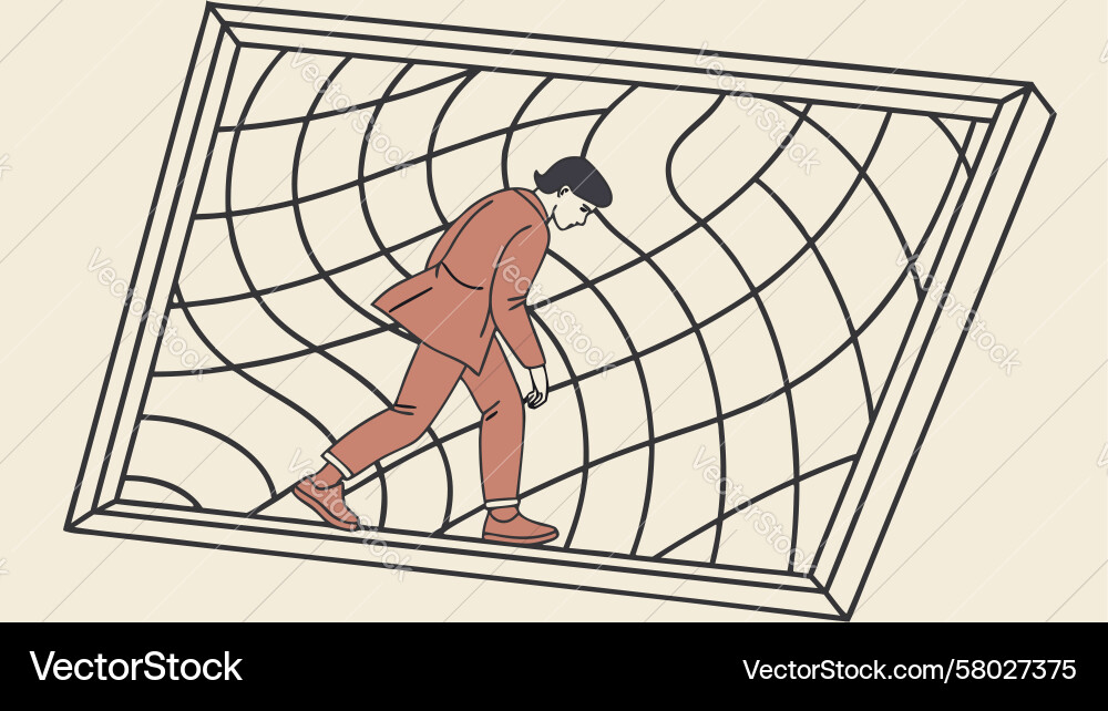 Digital Data Overload vector image