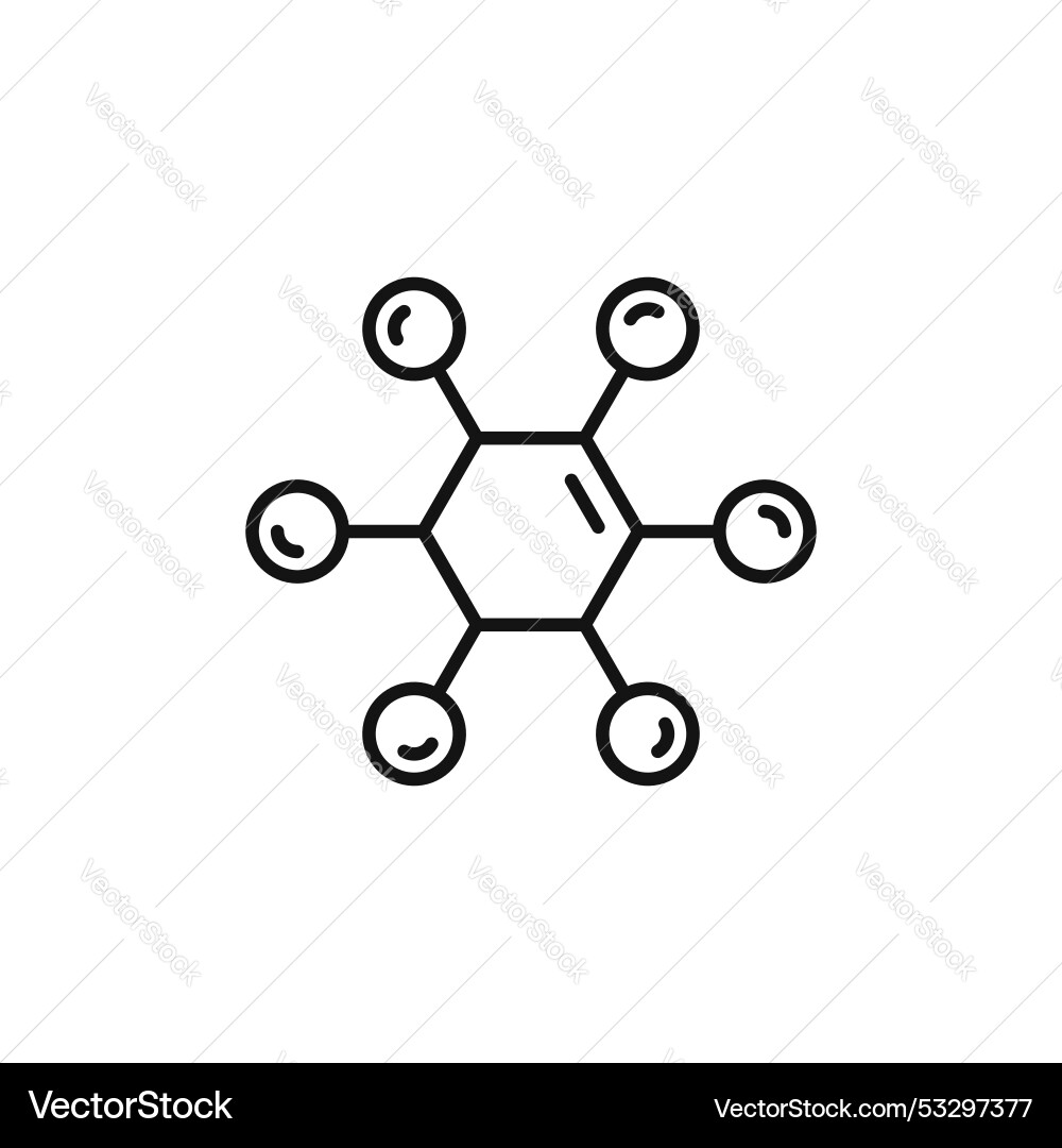 Chart connected icon set distribute network Chart connected icon set distribute network Vector Image