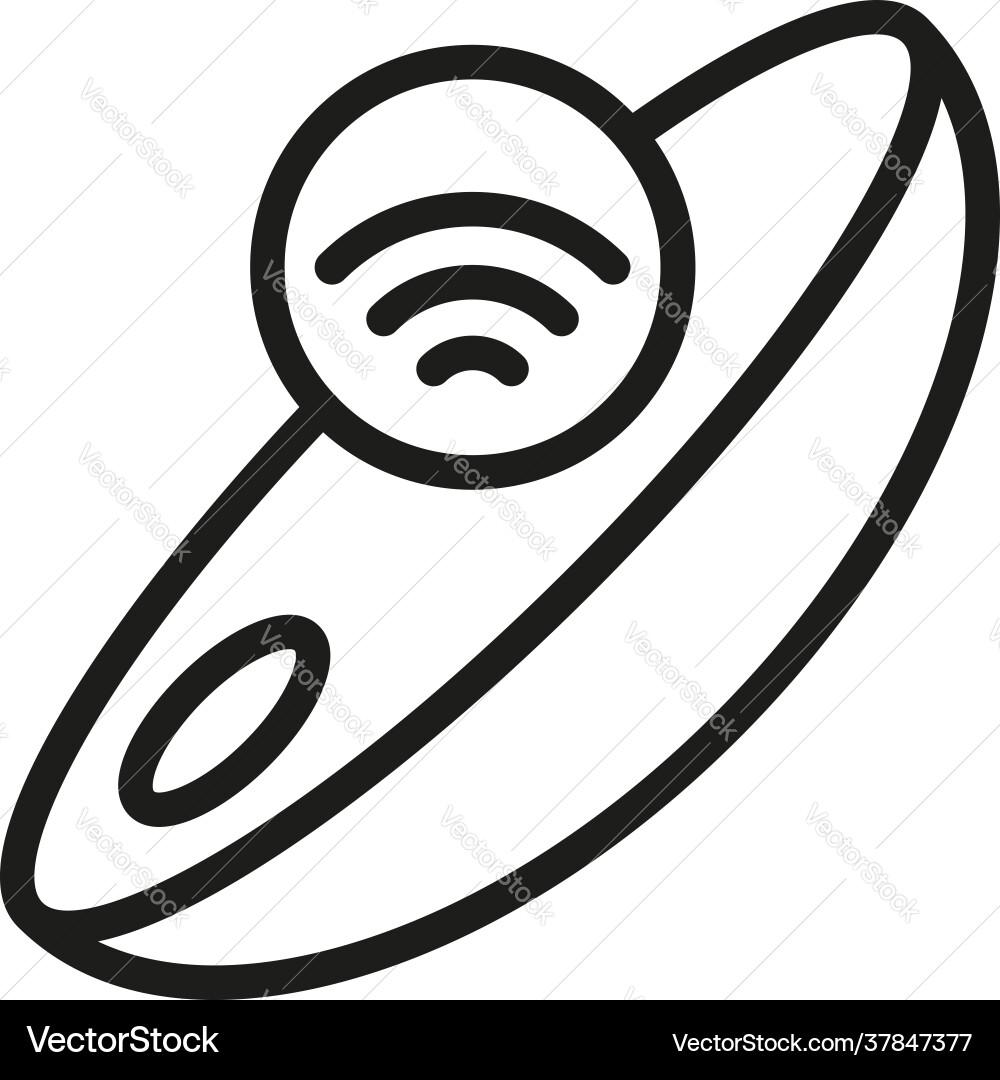 Internet tracker icon outline style Vector Image