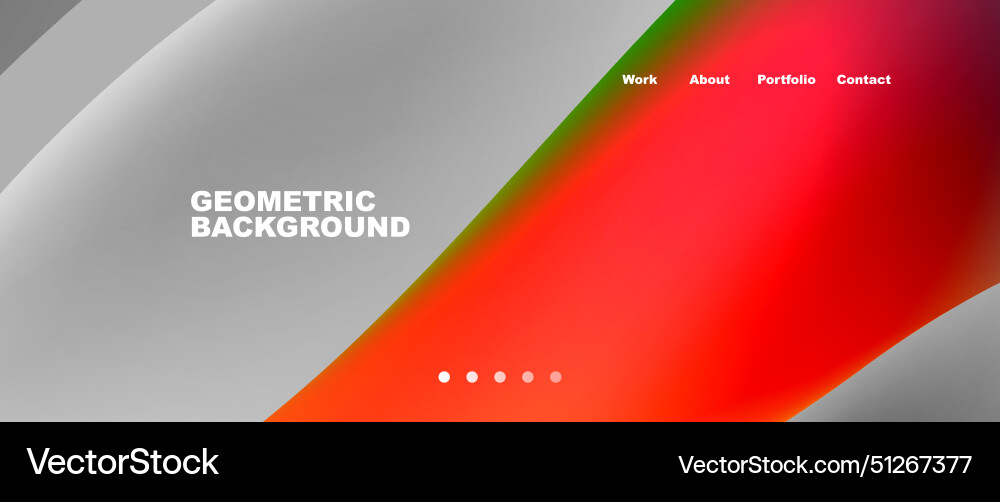 Web page design with geometric elements - circle Web page design with geometric elements - circle vector image