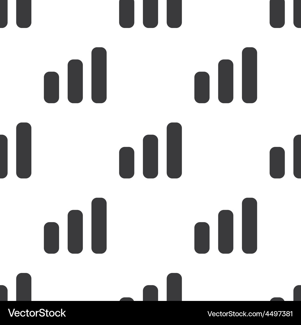 Abstract Bar Chart Pattern Vector Image