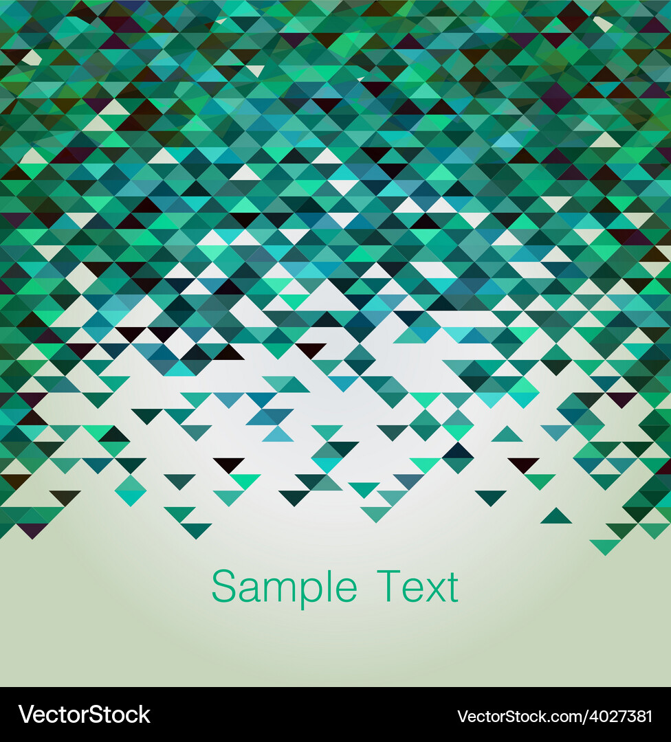 Geometric Triangular Pattern Vector Image