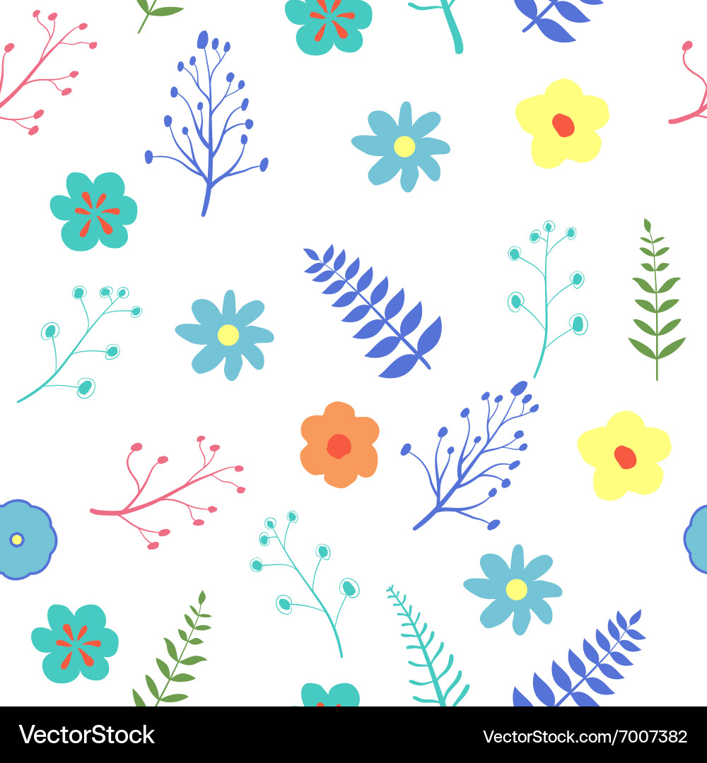 A seamless pattern vector image
