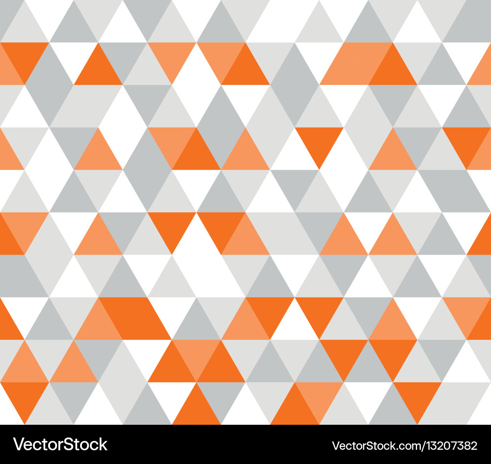 Geometric Triangle Pattern vector image