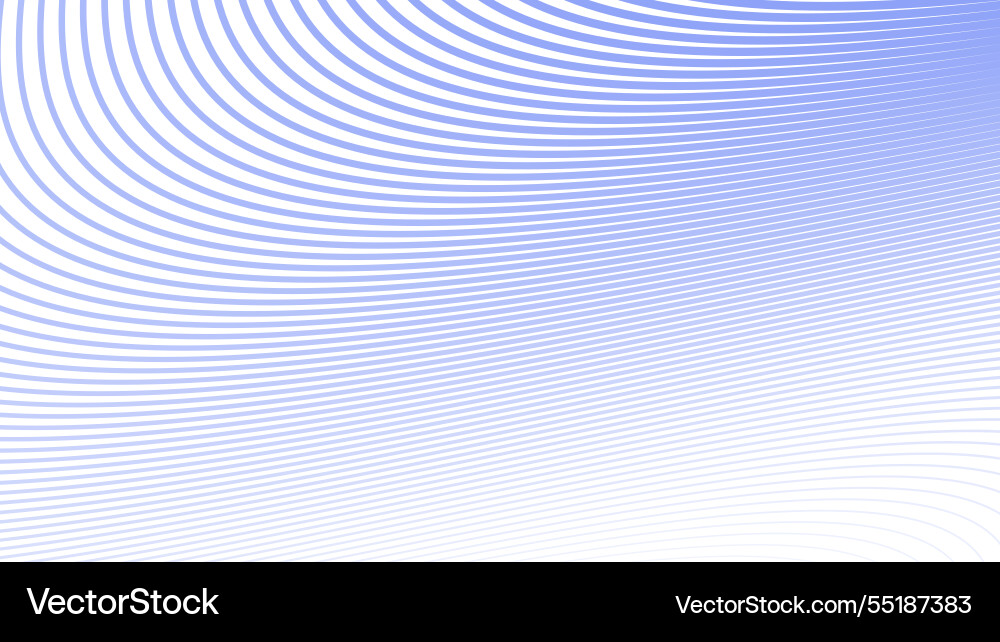Bue wavy curve line abstract background Vector Image