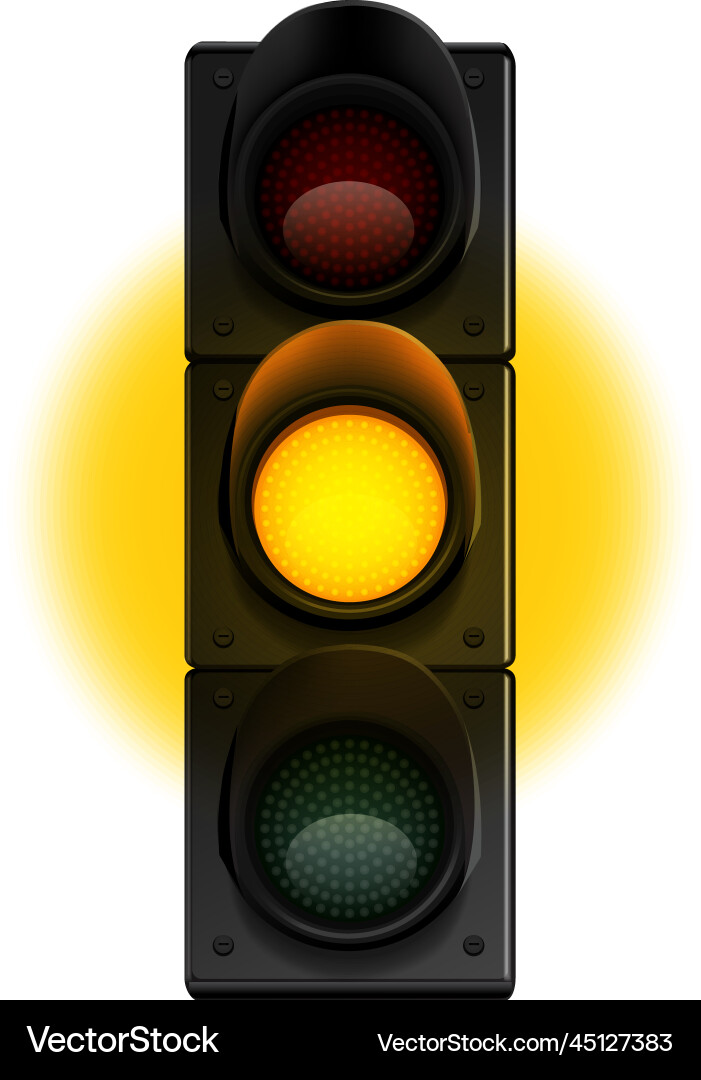 Traffic Light Composition Royalty Free Vector Image