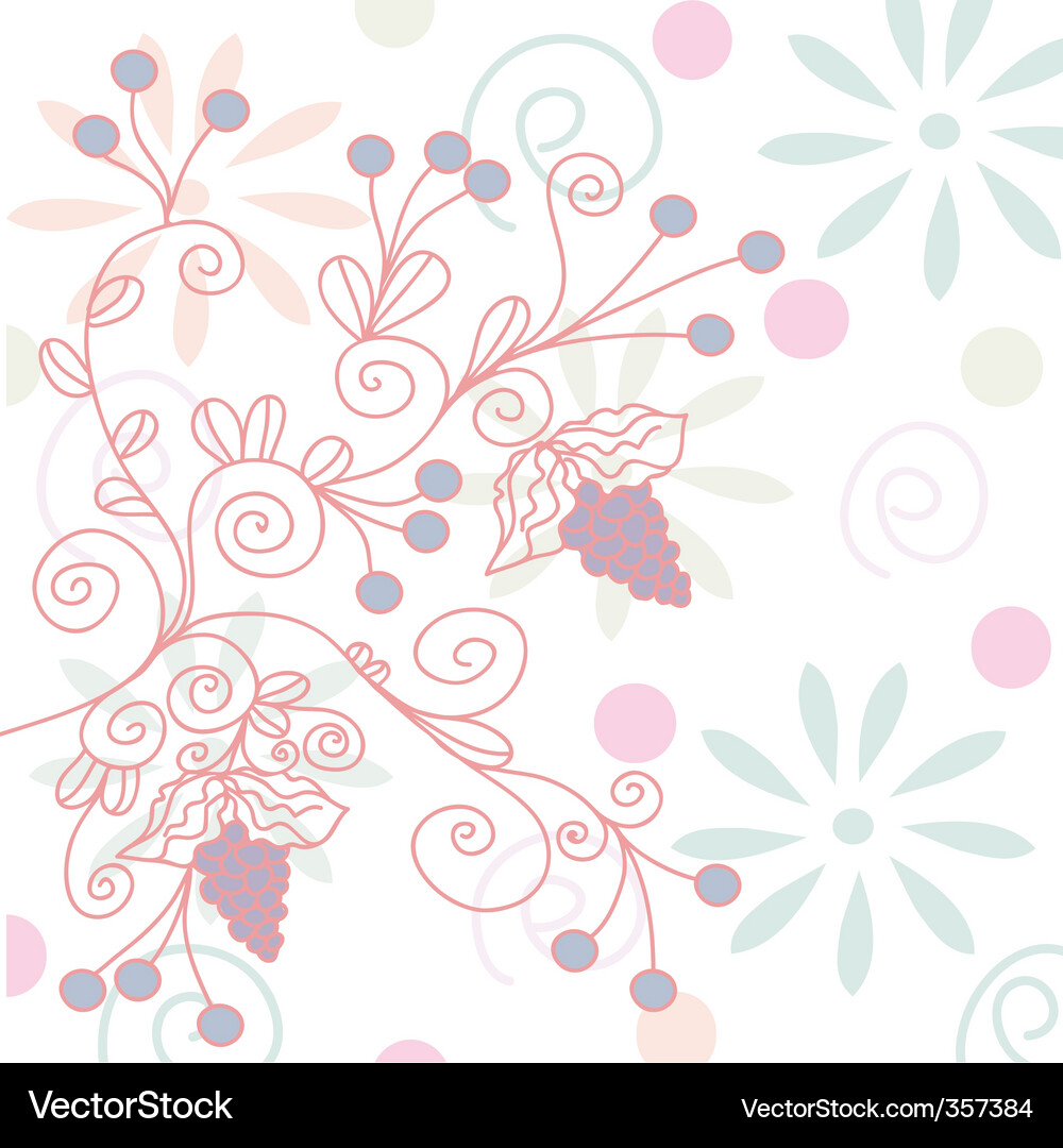 Background grape Vector Image