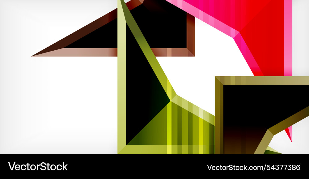 Abstract background color triangles and arrows Abstract background color triangles and arrows vector image