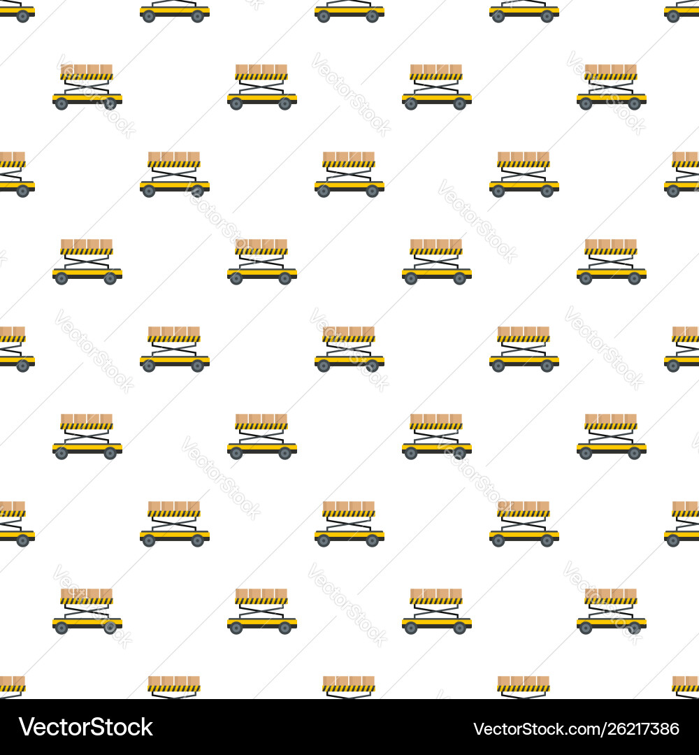 Loader platform pattern seamless Loader platform pattern seamless Vector Image