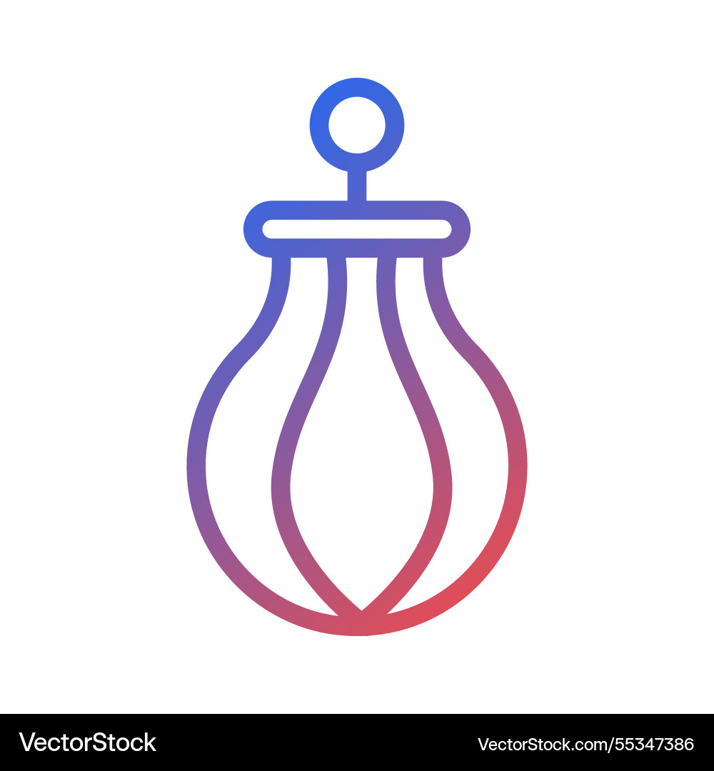 Punching bag icon with gradient color design Punching bag icon with gradient color design Vector Image
