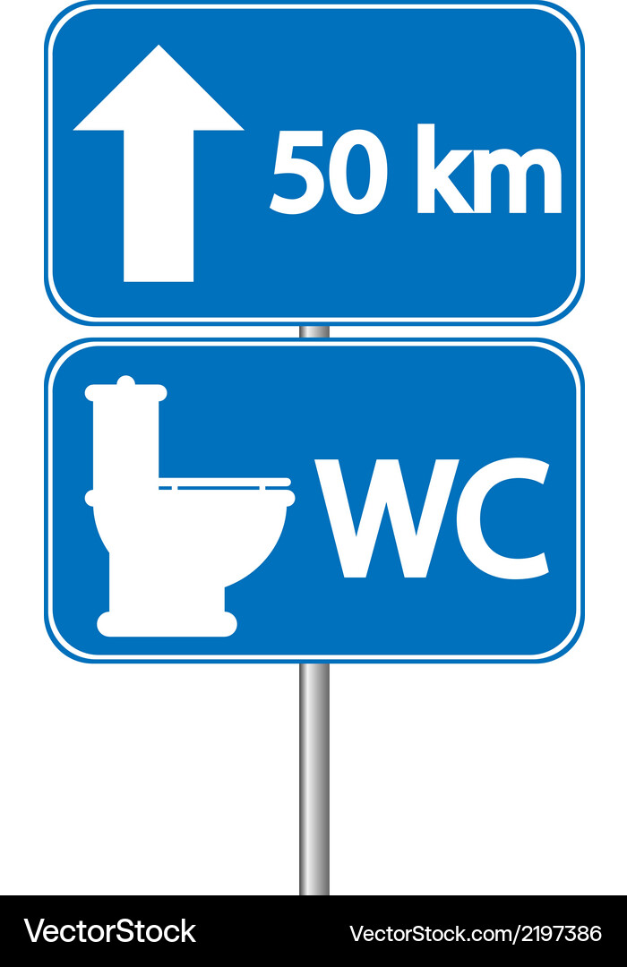 Toilettenartikel Vektorbild