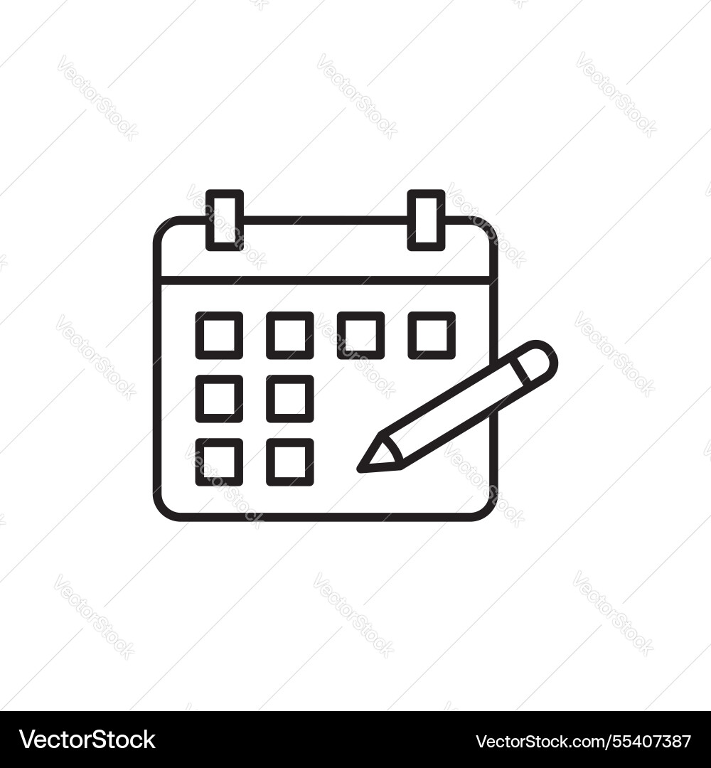 Cursor icon simple thin line Cursor icon simple thin line vector image