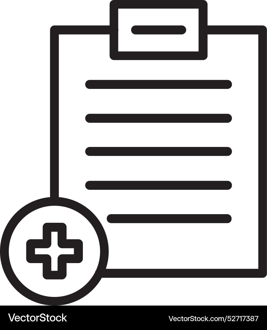Document line icon design Vector Image