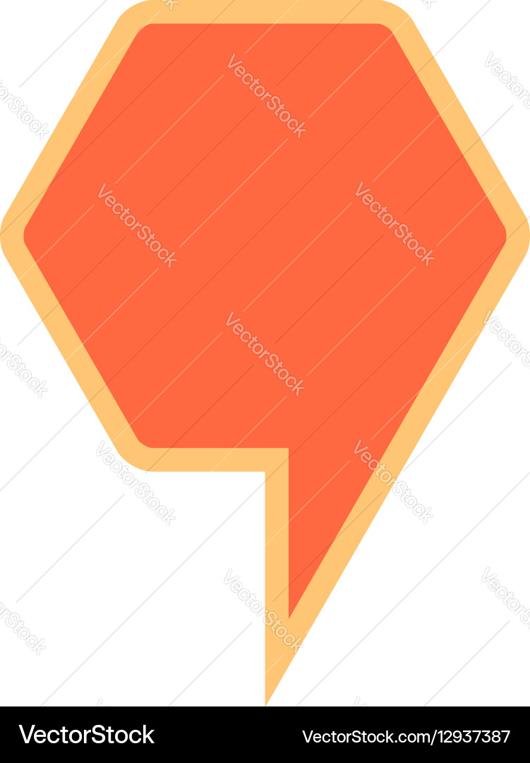 Map pin sign location icon marker point button Vector Image