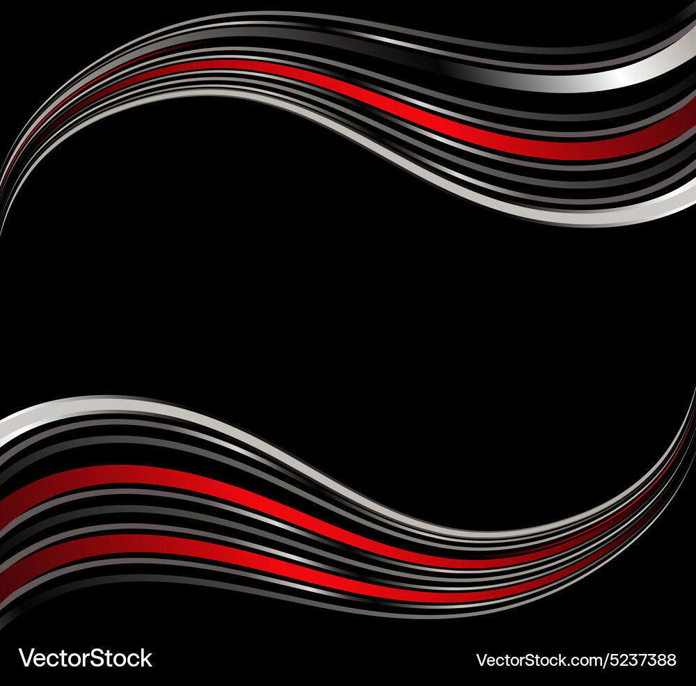 Modern red background dimension 3d overlap Vector Image