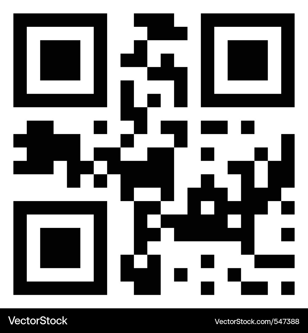 Qr code Vector Image