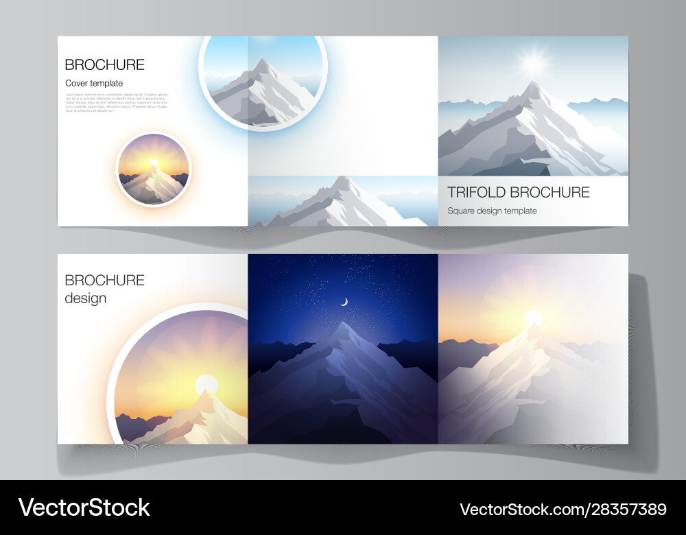 Minimal editable layout square format Minimal editable layout square format vector image