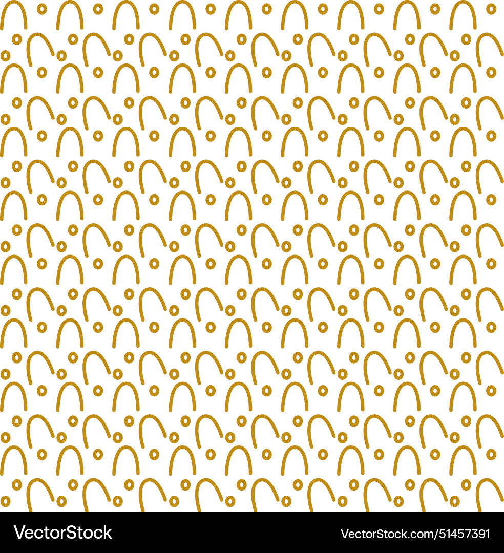 Gold design elements retro pattern texture Vector Image