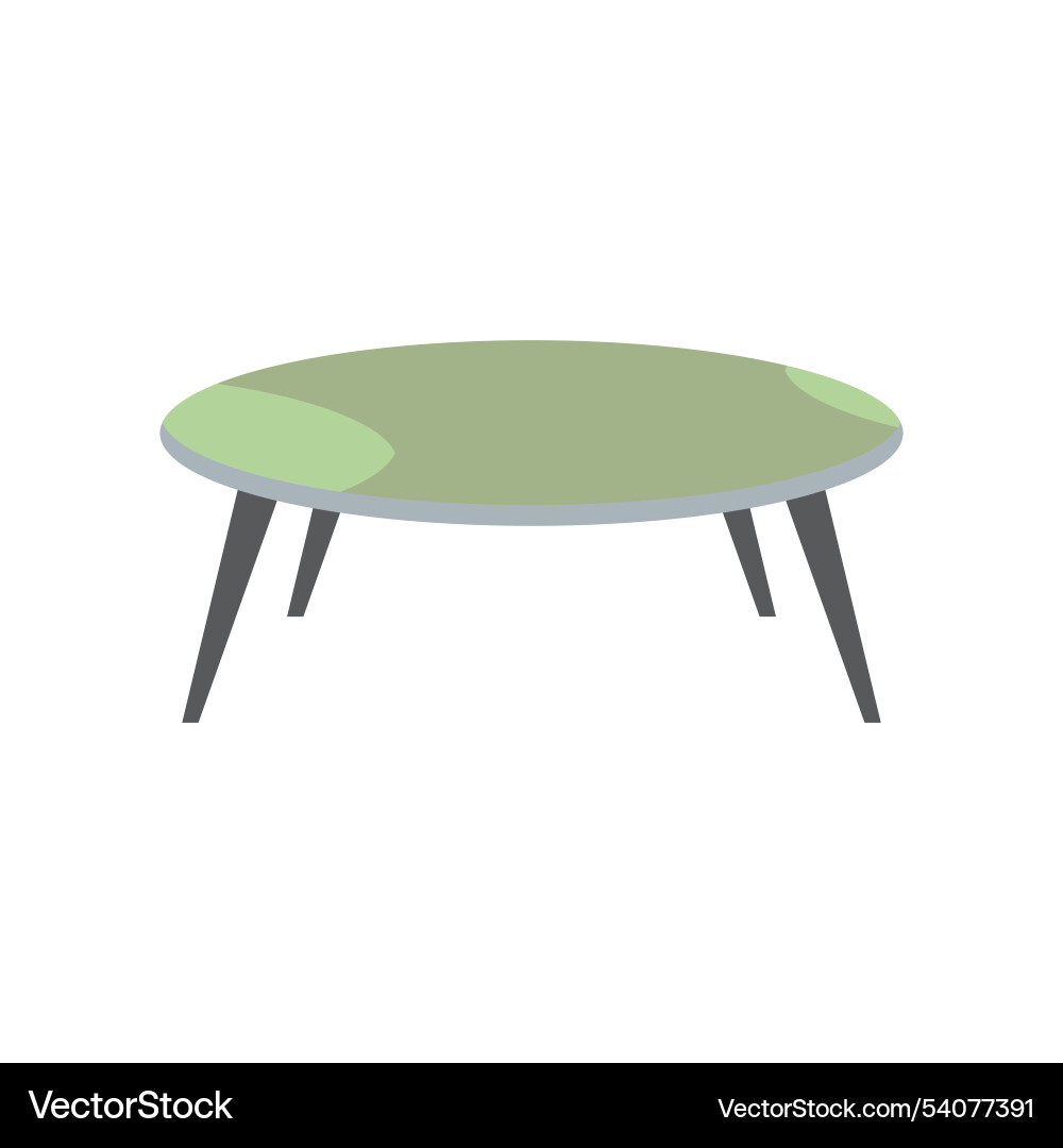 Table logo icon object background Vector Image