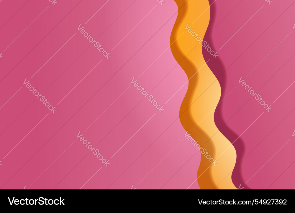 Abstract wavy background with overlapping layers Vector Image