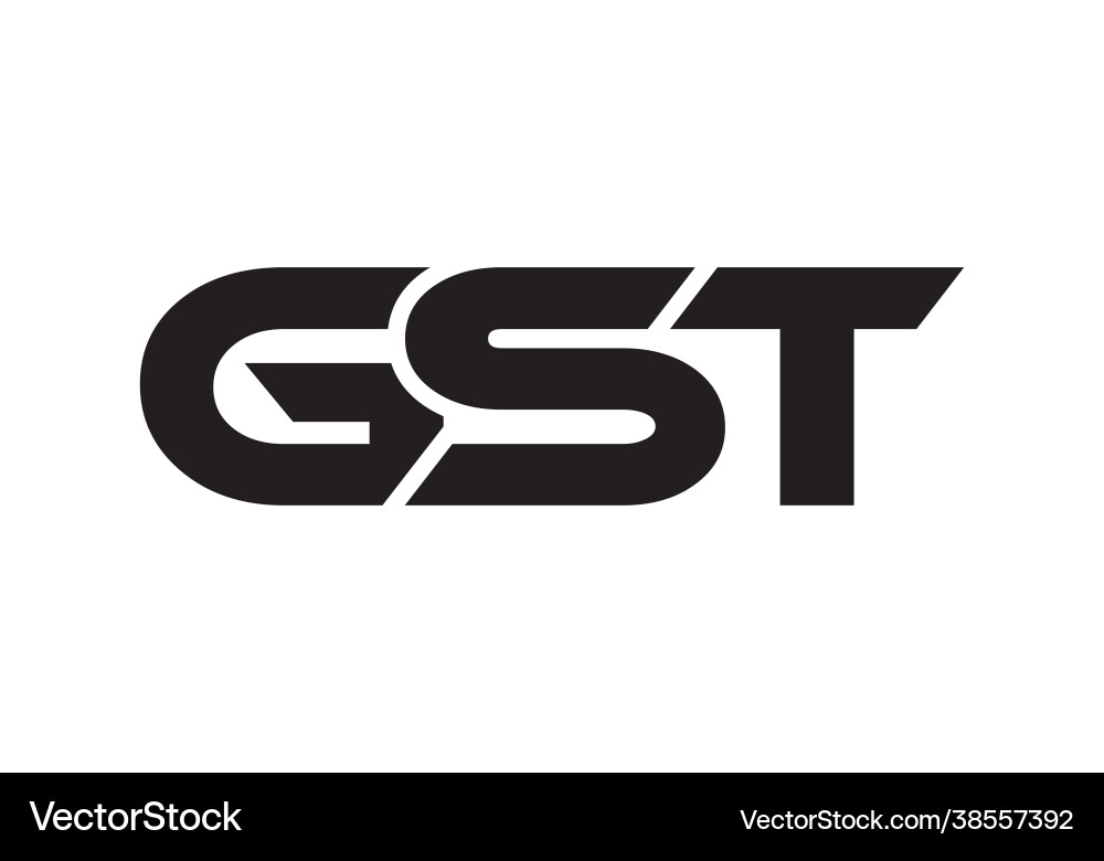 Gst logo Vector Images & Graphics for Commercial Use | VectorStock
