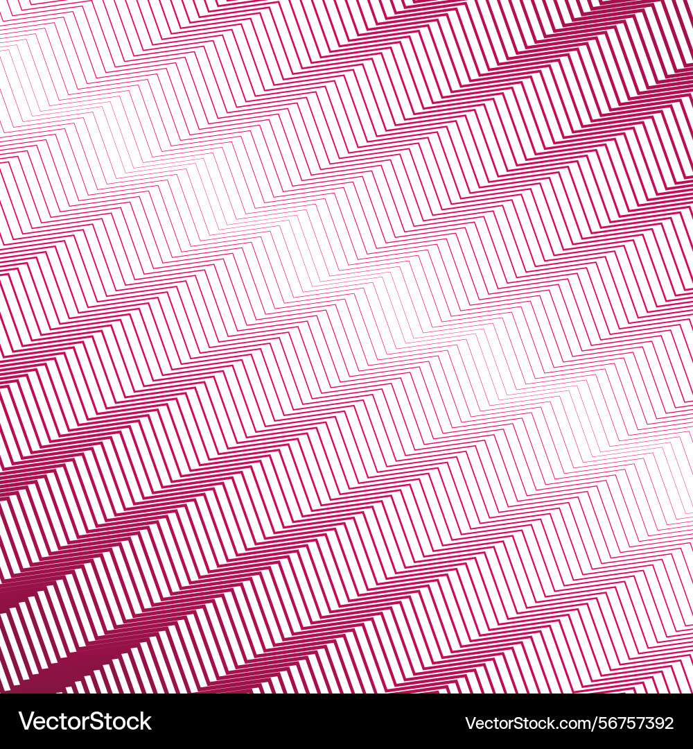 Red zig zag stripes line seamless pattern Red zig zag stripes line seamless pattern vector image