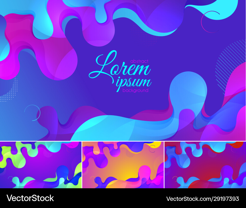 Colorful wavy abstract background Colorful wavy abstract background vector image