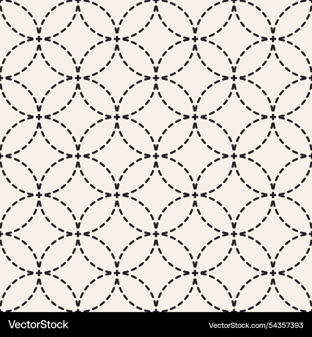 Seamless pattern repeating geometric elements Seamless pattern repeating geometric elements vector image