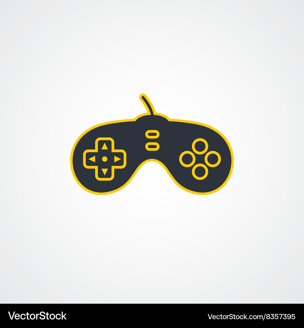 Game console joystick Vector Image