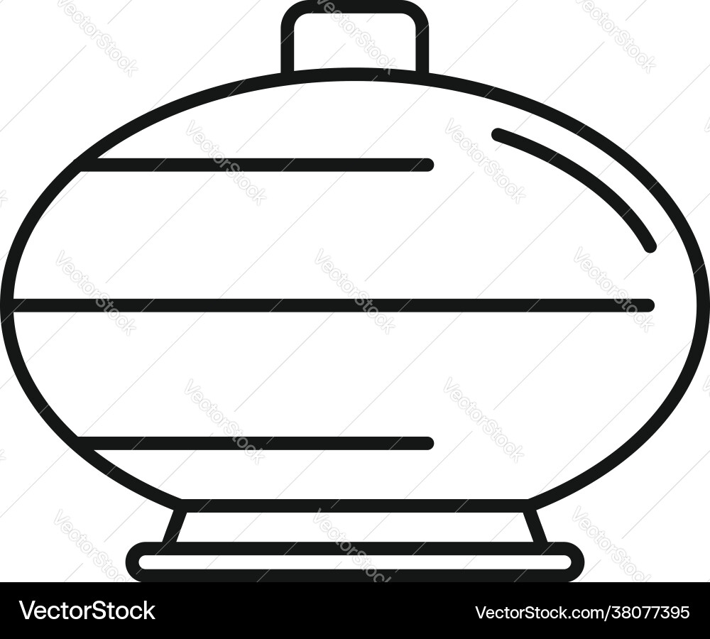Glass diffuser icon outline style Glass diffuser icon outline style vector image