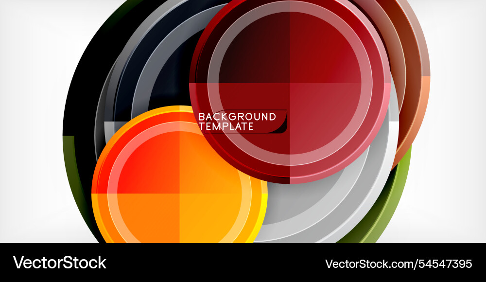 Minimal geometric abstract background circle Minimal geometric abstract background circle Vector Image