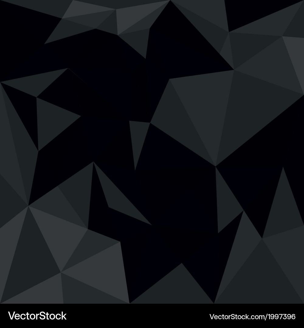 Dark Geometric Triangle Pattern Vector Image