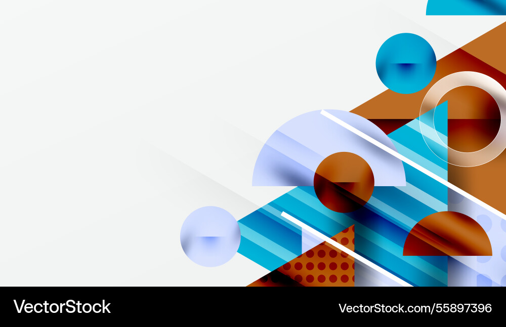 Modern abstract design with overlapping Modern abstract design with overlapping vector image