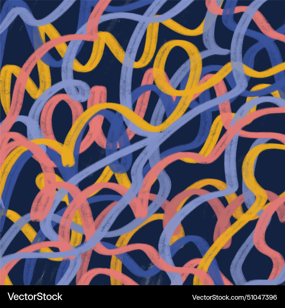 Moving colorful lines of abstract background Vector Image