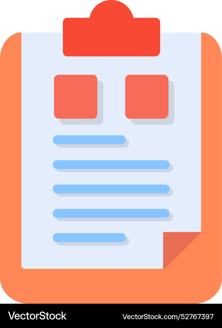 Assignment icon design vector image