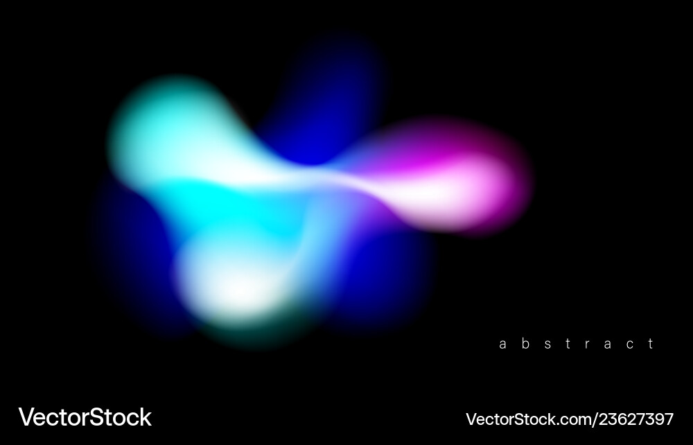 Fluid Abstract Gradient Background vector image