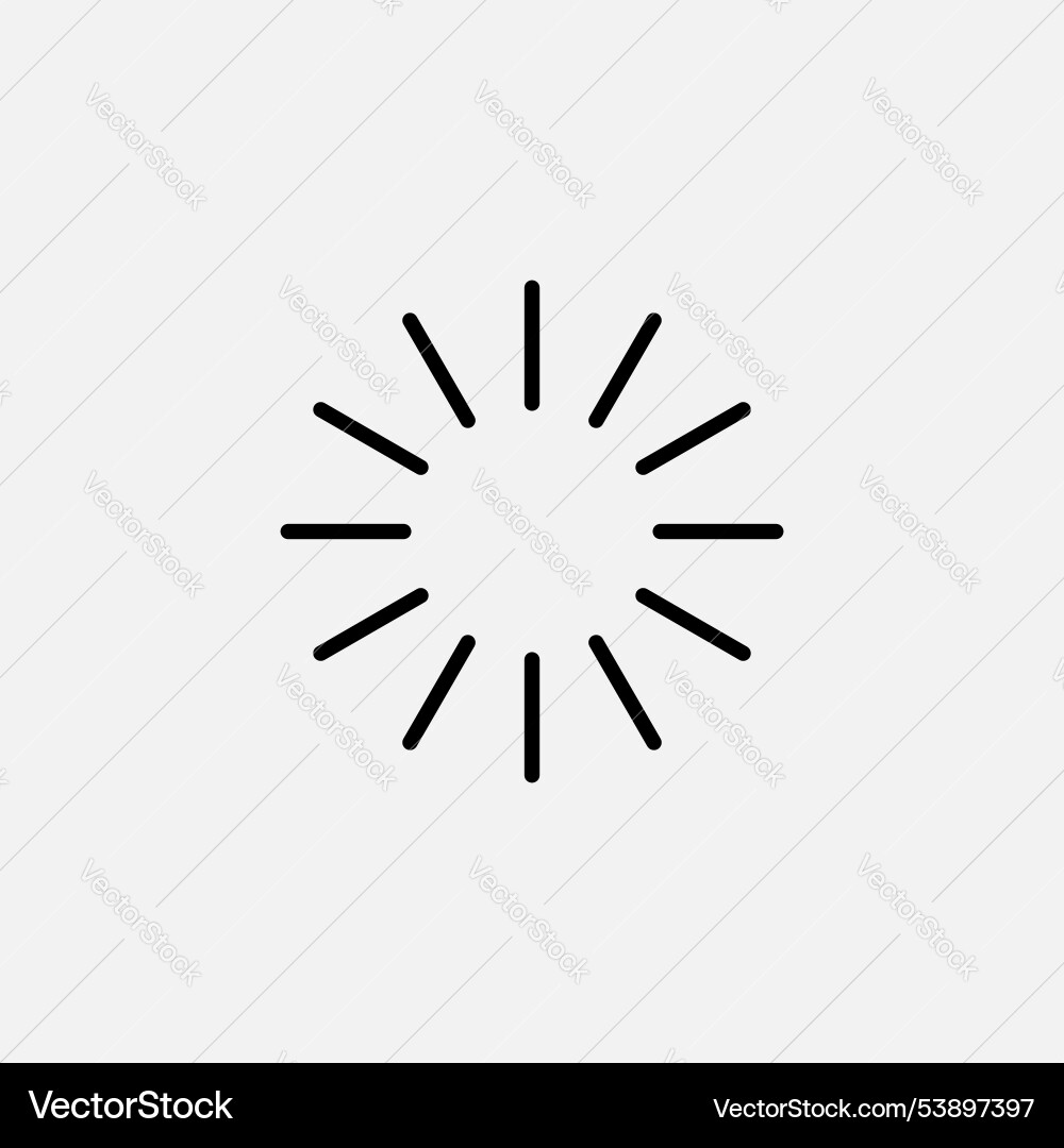 Loading icon set Vector Image