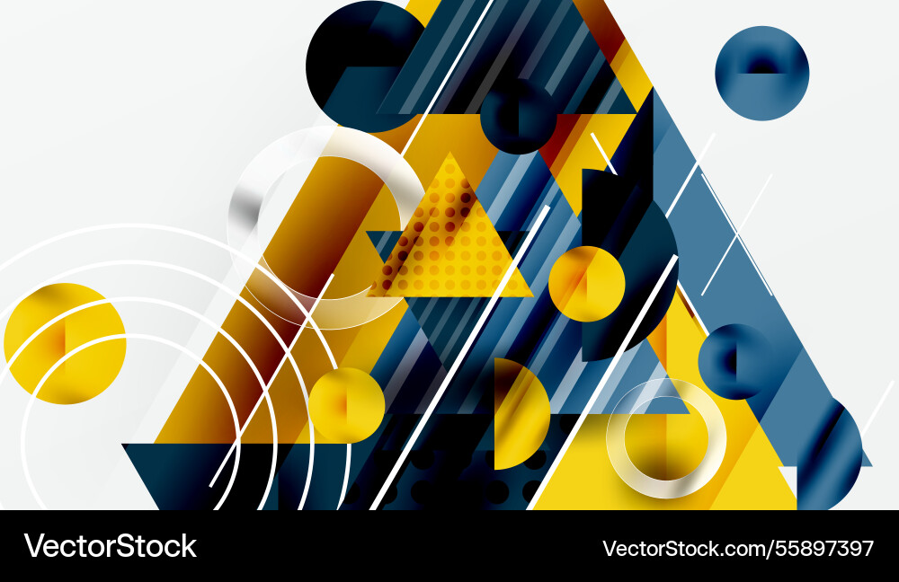 Modern abstract design with overlapping Modern abstract design with overlapping vector image