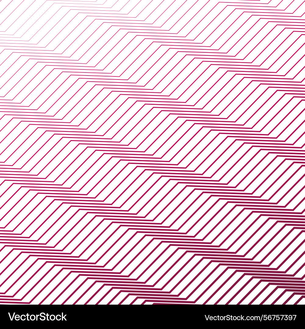 Red zig zag stripes line seamless pattern Red zig zag stripes line seamless pattern vector image
