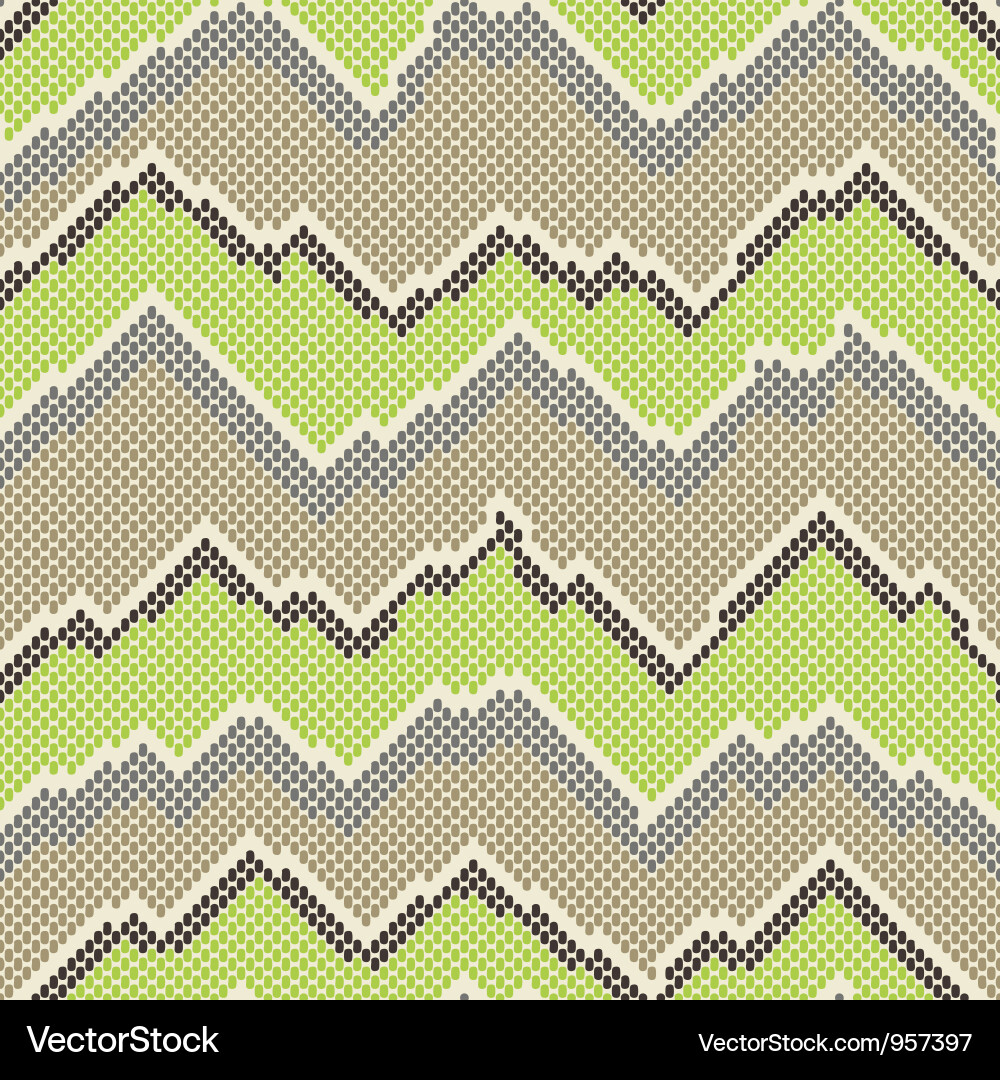 Zigzag Snakeskin Pattern Vector Image