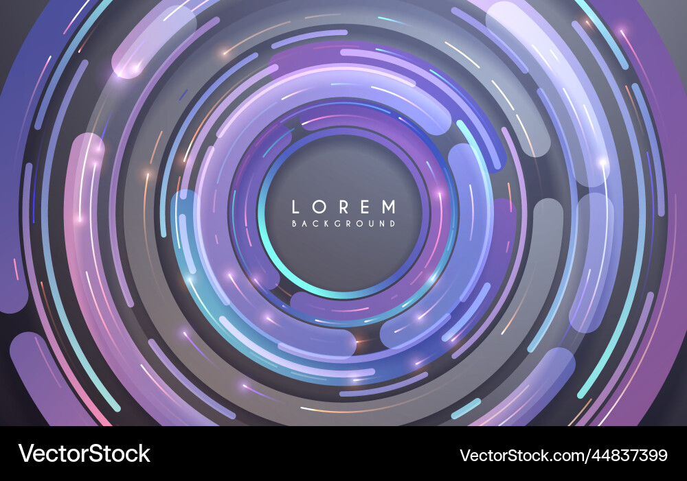 Abstract color circle lines background Abstract color circle lines background vector image