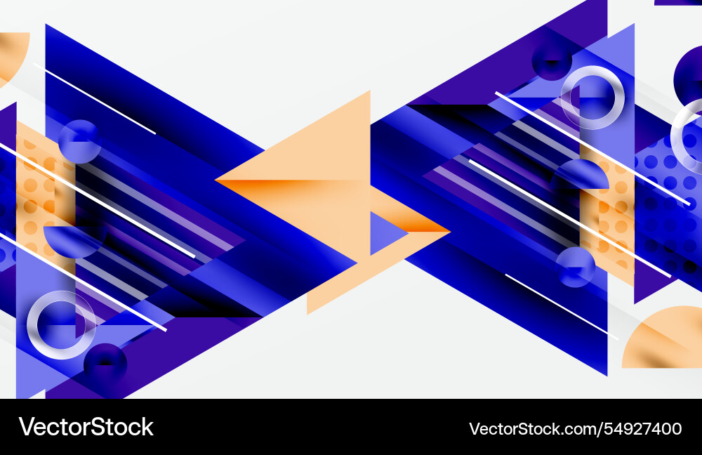 Sleek abstract background - layered triangles Sleek abstract background - layered triangles vector image