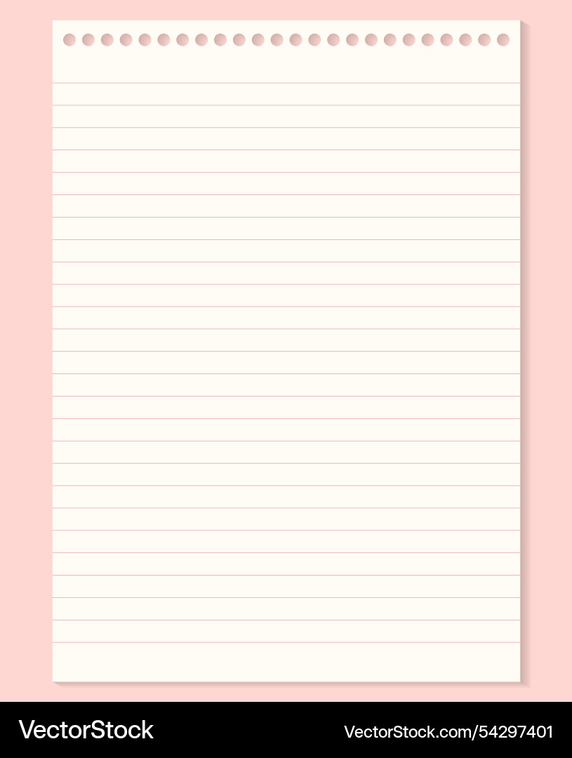Grid paper abstract striped background with color vector image