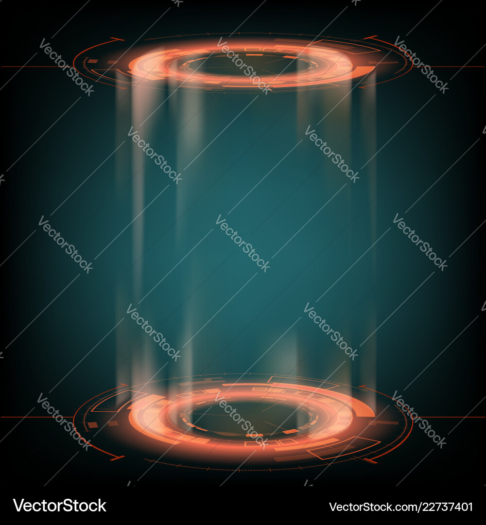Hud user interface Royalty Free Vector Image - VectorStock