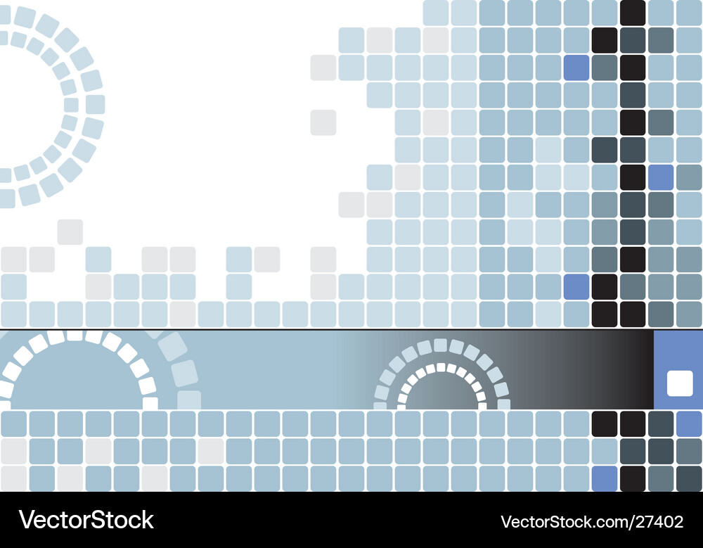 Geometrischer Block Hintergrund Vektorbild