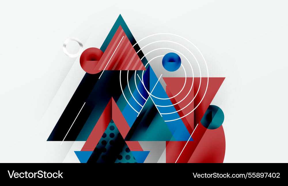 Modern abstract design with overlapping Modern abstract design with overlapping vector image