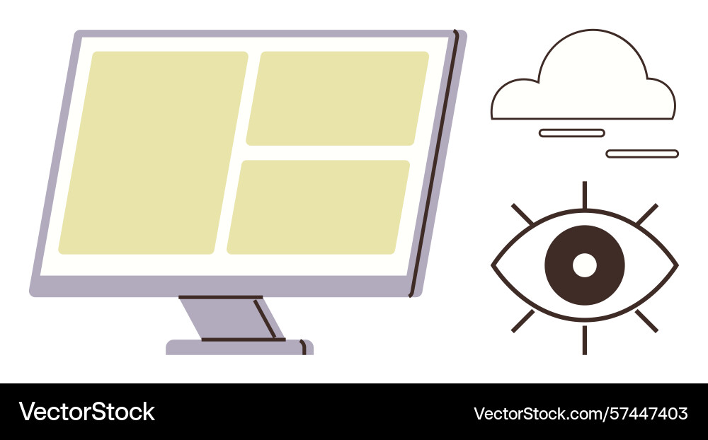 Digitale Visualisierungskonzepte mit Computer Digitale Visualisierungskonzepte mit Computer vektorbild
