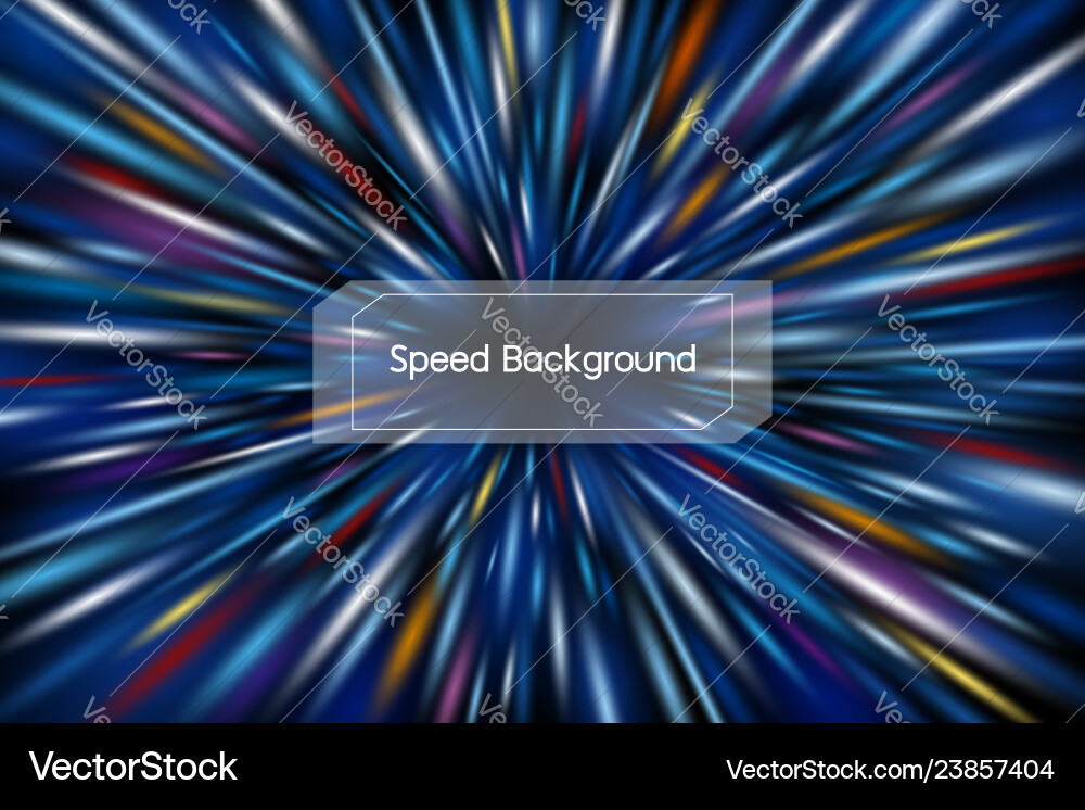 Abstract Speed Motion Background vector image